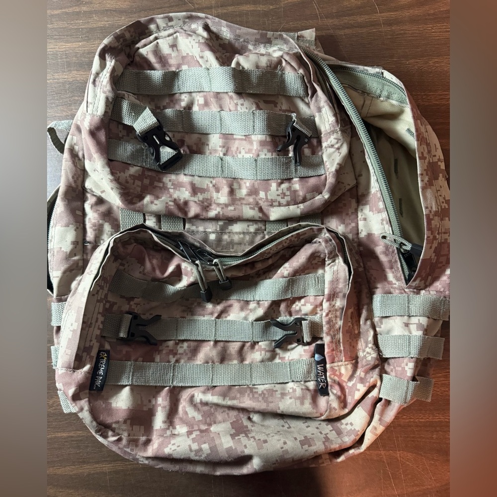 Extreme Pak Digital Camo Canvas Tactical Backpack